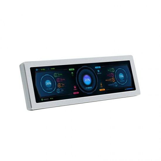 8.8inch IPS Side Monitor (No Touch), 480×1920, HDMI, HiFi Speaker