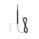 OmniLink 868MHz 5dBi Rubber Duck Antenna with 5m RG174 Bare Copper Cable & SMA Male Straight Connector