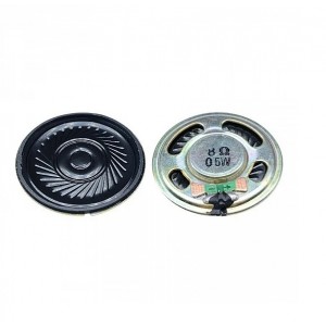 8 Ohm 0.5W Mini Speaker - 40MM Diameter 8 Ohm 0.5W Mini Speaker - 40MM Diameter