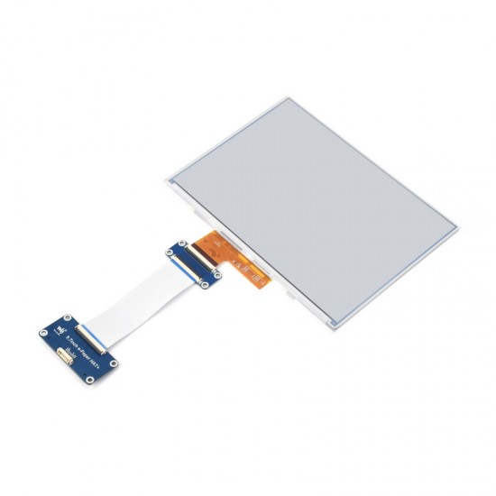 Waveshare 9.7inch E Ink Spectra 6 (E6) Full Color Display HAT, 1120×784 Pixels, SPI Communication Interface, HAT+ Standard Driver HAT, E-ink Display