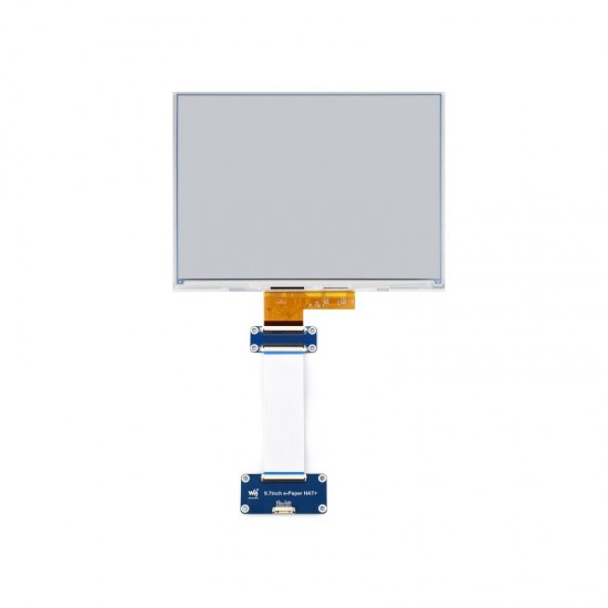 Waveshare 9.7inch E Ink Spectra 6 (E6) Full Color Display HAT, 1120×784 Pixels, SPI Communication Interface, HAT+ Standard Driver HAT, E-ink Display