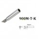 900M-T-K Soldering Iron Tip Shape-K