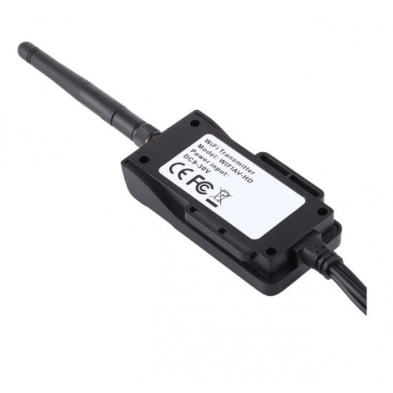 903S AV Pro WiFi HD Video Transmitter for Car - AV Interface - Black Color 903S AV Pro WiFi HD Video Transmitter for Car - AV Interface - Black Color