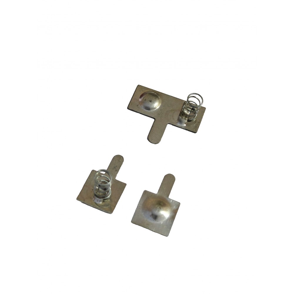 Buy AA Battery Positive Negative Contact Spring PCB Mount Online In ...