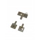 AA Battery Positive Negative Contact Spring PCB Mount