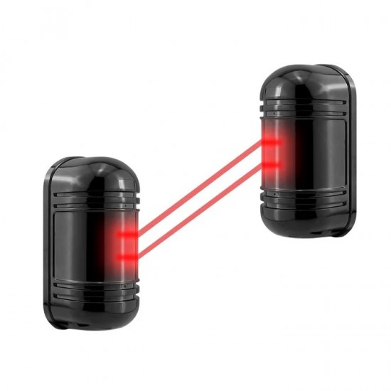 ABE-50 Three Beam Infrared Intrusion Detection Sensor for Outdoor Security - 50meter Range