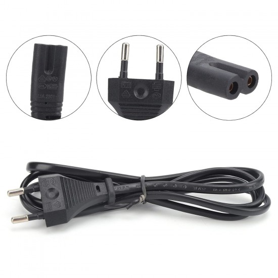 AC Mains Power Cord 250V 2.5A ICE320 C8 Female Socket - 1.5 Meter