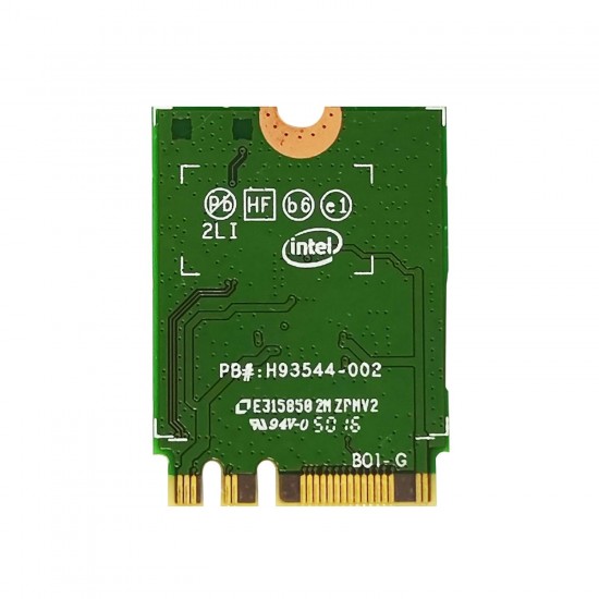 Intel AC8265 NIC - 2.4/5GHz Dual Band Wireless Wi-Fi Bluetooth Card - Wi-Fi 5 & BLE 4.2 - Without Antenna & Cable Intel AC8265 NIC - 2.4/5GHz Dual Band Wireless Wi-Fi Bluetooth Card - Wi-Fi 5 & BLE 4.2 - Without Antenna & Cable