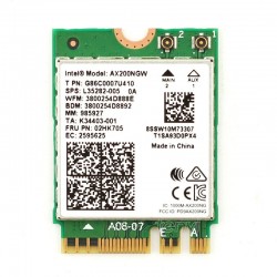 Intel AX200.NGWG.NV Wireless Wi-Fi Bluetooth Module - Wi-Fi 6 & Bluetooth 5.1 Intel AX200.NGWG.NV Wireless Wi-Fi Bluetooth Module - Wi-Fi 6 & Bluetooth 5.1