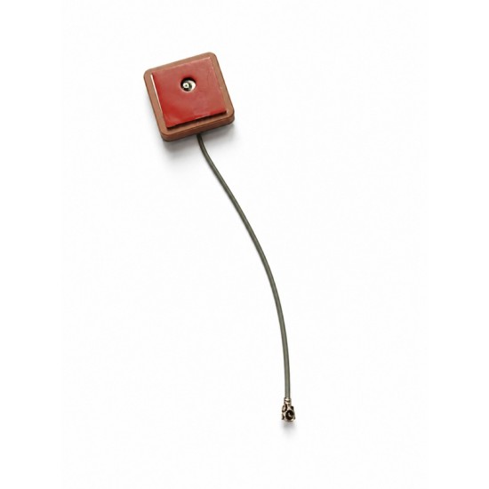 25x25x8mm High Gain Active Ceramic GPS Patch Antenna - 10 CM Cable Length