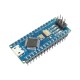 Nano Board with Header - Micro USB Port - Based On ATmega328p-AU Chip 