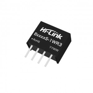 Hi-Link B2405S-1WR3 24V to 5V 1W Isolated DC-DC Power Supply Converter Module SIP-4 Package Hi-Link B2405S-1WR3 24V to 5V 1W Isolated DC-DC Power Supply Converter Module SIP-4 Package