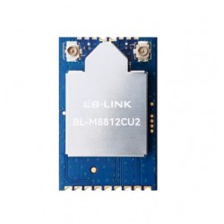 LB-LINK BL-M8812CU2 2.4/5GHz Dual Band Wi-Fi Module - Based on RTL8812CU - IEEE 802.11a/b/g/n/ac Standard LB-LINK BL-M8812CU2 2.4/5GHz Dual Band Wi-Fi Module - Based on RTL8812CU - IEEE 802.11a/b/g/n/ac Standard