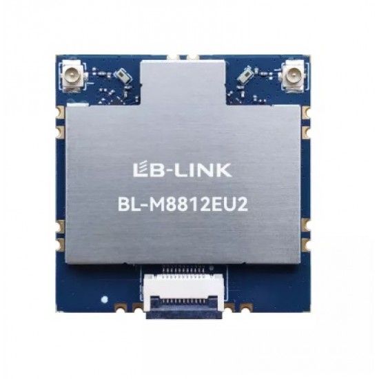 BL-M8812EU2 High-Power 5GHz Long-Range WiFi Module | RTL8812EU | 867Mbps | USB 2.0 | 2T2R BL-M8812EU2 High-Power 5GHz Long-Range WiFi Module | RTL8812EU | 867Mbps | USB 2.0 | 2T2R