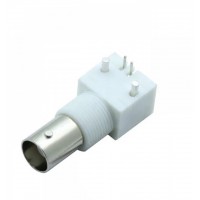 BNC Female Right Angle PCB Mount Connector | RF Coaxial Jack 