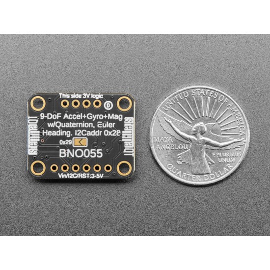 Adafruit 9-DOF Absolute Orientation IMU Fusion Breakout - BNO055 - STEMMA QT / Qwiic Adafruit 9-DOF Absolute Orientation IMU Fusion Breakout - BNO055 - STEMMA QT / Qwiic