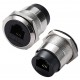 CAT6 Shielded RJ45 Female Panel Mount Ethernet Connector Metal LAN Socket CAT6 Shielded RJ45 Female Panel Mount Ethernet Connector Metal LAN Socket