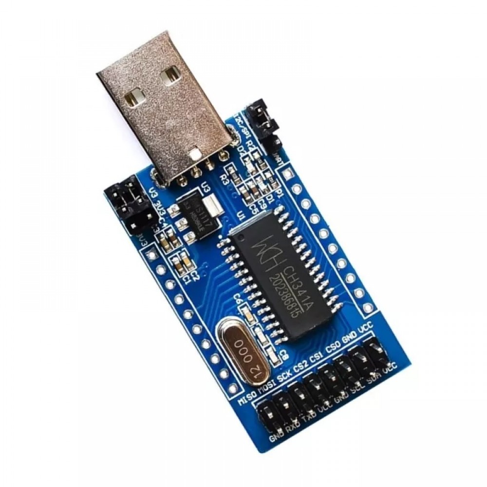 Buy CH341A Programmer USB to UART IIC SPI TTL ISP EPP/MEM Parallel Port ...