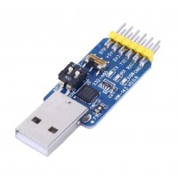 CP2102 6 in 1 Multi-function Serial Port Module - USB to TTL/RS232/RS485 TTL to RS232/RS485 (HW-143)