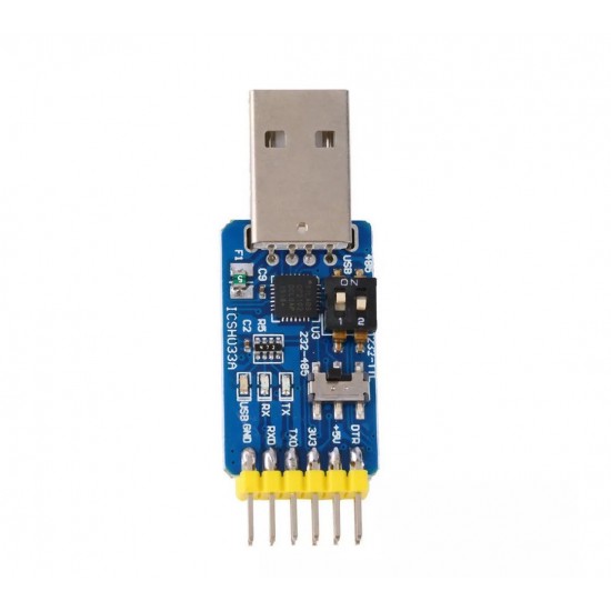 CP2102 6 in 1 Multi-function Serial Port Module - USB to TTL/RS232/RS485 TTL to RS232/RS485