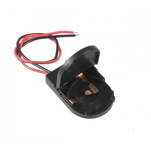 CR2032 3V Single Coin Cell Battery Holder - Without Battery