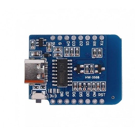 D1 Mini V2 NodeMcu Lua WIFI Development Board - Based On ESP8266 - USB C Interface