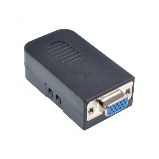DB15 15-Pin Female Breakout Adapter with Screw Terminal | VGA Connector DIY Kit With Enclosure DB15 15-Pin Female Breakout Adapter with Screw Terminal | VGA Connector DIY Kit With Enclosure