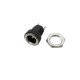 DC-022B- 5.5mm x 2.1mm Panel Mount Type DC Female Jack Connector