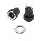 DC-022B- 5.5mm x 2.1mm Panel Mount Type DC Female Jack Connector