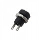 DC-022B- 5.5mm x 2.1mm Panel Mount Type DC Female Jack Connector