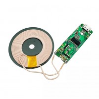 DC 5V 5W USB Fast Wireless Charger Transmitter Module - Micro USB Interface