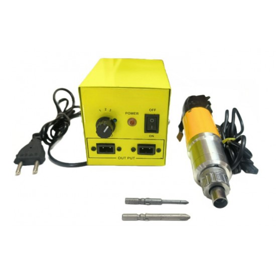DC Powered Electric Screwdriver Set with Power Controller and 2 Bits
