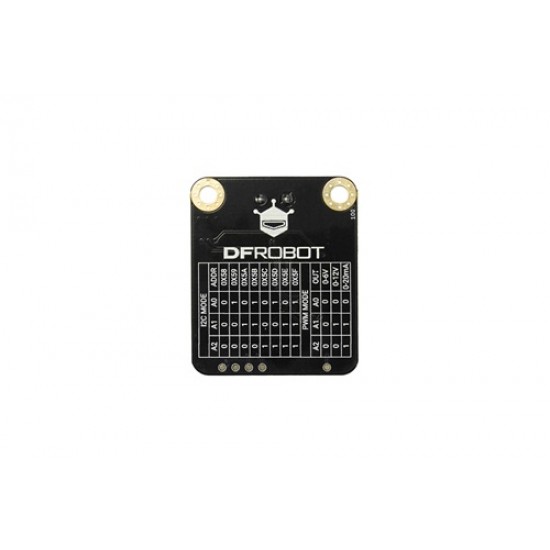 DF ROBOT Gravity: GP8600 1-Channel I2C & PWM to 0-5V / 0-10V / 4-20mA DAC Module (16-bit) (MPN:DFR1229) DF ROBOT Gravity: GP8600 1-Channel I2C & PWM to 0-5V / 0-10V / 4-20mA DAC Module (16-bit) (MPN:DFR1229)