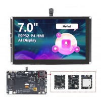 Elecrow CrowPanel Advanced 7inch |ESP32-P4 HMI AI Display 1024x600 IPS Touch Screen with WiFi 6 Compatible with Arduino/LVGL - Without Camera