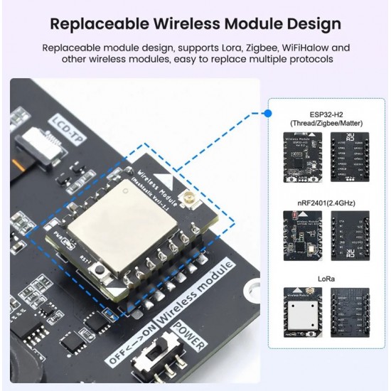 Elecrow CrowPanel Advanced 7inch |ESP32-P4 HMI AI Display 1024x600 IPS Touch Screen with WiFi 6 Compatible with Arduino/LVGL - Without Camera Elecrow CrowPanel Advanced 7inch |ESP32-P4 HMI AI Display 1024x600 IPS Touch Screen with WiFi 6 Compatible with Arduino/LVGL - Without Camera
