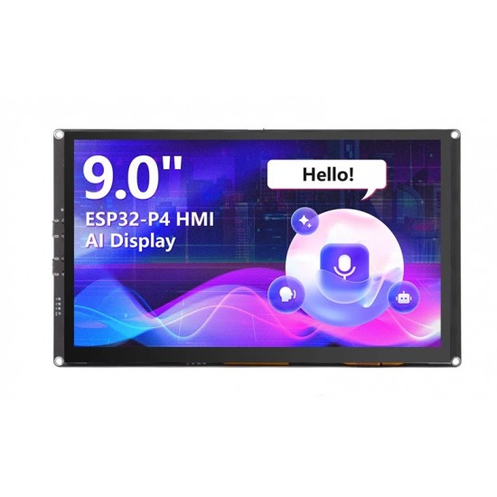 Elecrow CrowPanel Advanced 9inch |ESP32-P4 HMI AI Display 1024x600 IPS Touch Screen | WiFi 6 Support-Without Camera Elecrow CrowPanel Advanced 9inch |ESP32-P4 HMI AI Display 1024x600 IPS Touch Screen | WiFi 6 Support-Without Camera