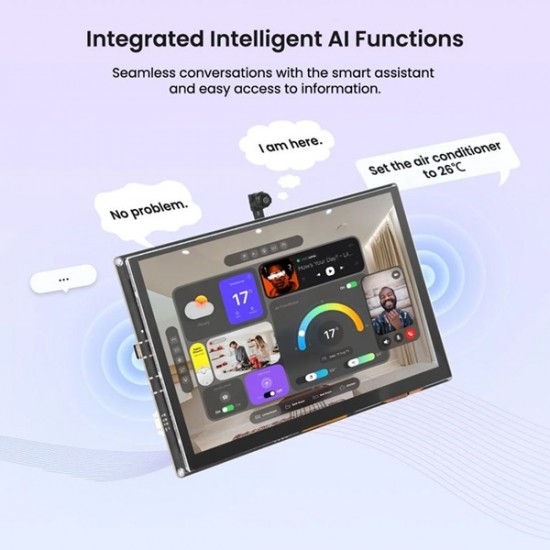 Elecrow CrowPanel Advanced 9inch |ESP32-P4 HMI AI Display 1024x600 IPS Touch Screen | WiFi 6 Support-Without Camera Elecrow CrowPanel Advanced 9inch |ESP32-P4 HMI AI Display 1024x600 IPS Touch Screen | WiFi 6 Support-Without Camera