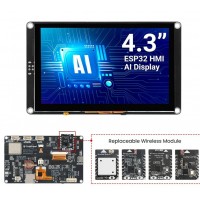 Elecrow CrowPanel Advance 4.3inch HMI|ESP32-S3 AI-Powered IPS Touch Screen (800x480)|Without Acrylic Case