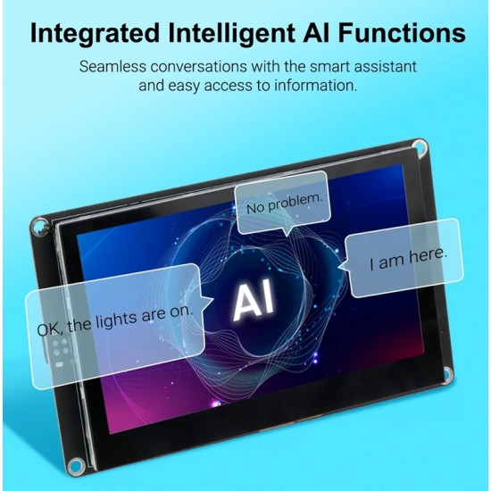 Elecrow CrowPanel Advance 4.3inch HMI|ESP32-S3 AI-Powered IPS Touch Screen (800x480)|Without Acrylic Case Elecrow CrowPanel Advance 4.3inch HMI|ESP32-S3 AI-Powered IPS Touch Screen (800x480)|Without Acrylic Case