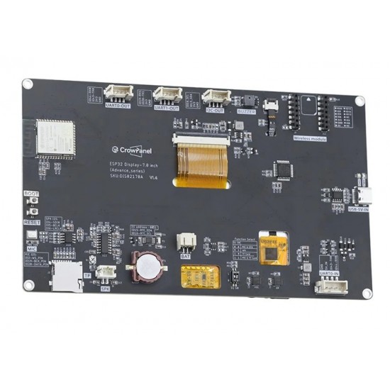 Elecrow CrowPanel Advance 7inch HMI| ESP32-S3 AI-Powered IPS Touch Screen (800x480) |Without Acrylic Case Elecrow CrowPanel Advance 7inch HMI| ESP32-S3 AI-Powered IPS Touch Screen (800x480) |Without Acrylic Case