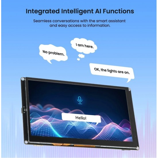 Elecrow CrowPanel Advance 7inch HMI| ESP32-S3 AI-Powered IPS Touch Screen (800x480) |Without Acrylic Case Elecrow CrowPanel Advance 7inch HMI| ESP32-S3 AI-Powered IPS Touch Screen (800x480) |Without Acrylic Case