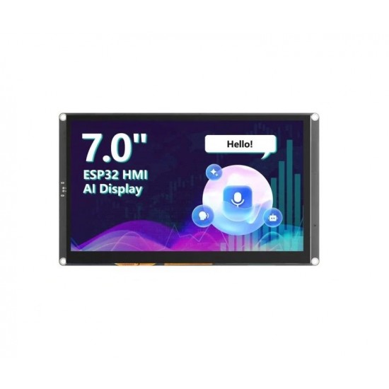 Elecrow CrowPanel Advance 7inch HMI| ESP32-S3 AI-Powered IPS Touch Screen (800x480) | Without Acrylic Case (MPN:DIS02170A-1)