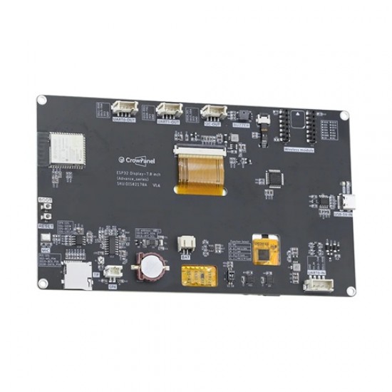 Elecrow CrowPanel Advance 7inch HMI| ESP32-S3 AI-Powered IPS Touch Screen (800x480) Support LVGL With Enclosure (MPN:DIS02170A001)