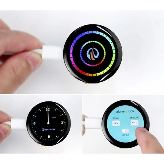 Elecrow CrowPanel -ESP32 Display-1.28inch 240*240 Round IPS Display Capacitive Touch SPI Screen