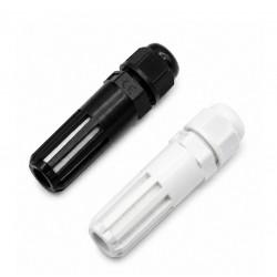 DL-WK10/11 ABS Plastic Housing Case for Temperature Sensor Probe - 12mm Thread - Optional Color Black / White DL-WK10/11 ABS Plastic Housing Case for Temperature Sensor Probe - 12mm Thread - Optional Color Black / White
