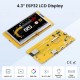 Elecrow 4.3inch ESP32-S3 Touch Display | 480*272 | Resisitive Touch | With WiFi and BLE Elecrow 4.3inch ESP32-S3 Touch Display | 480*272 | Resisitive Touch | With WiFi and BLE