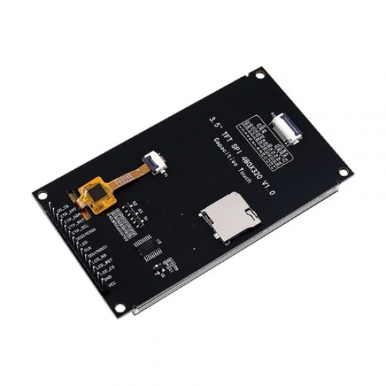 Elecrow 3.5inch IPS SPI LCD Capacitive Touch Display Module With ST7796 Driver - 320x480 Resolution, Arduino Compatible (MPN:DLS30035B)