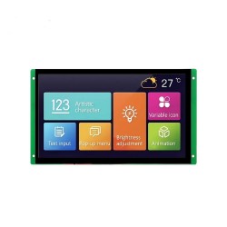 DWIN 10.1inch HMI LCD, Capacitive Touch, IPS TFT 1024x600 200nits LCD Display, DMG10600C101_04WTC (Commercial Grade) DWIN 10.1inch HMI LCD, Capacitive Touch, IPS TFT 1024x600 200nits LCD Display, DMG10600C101_04WTC (Commercial Grade)