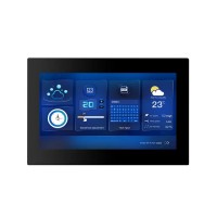 Dwin 10.1 Inch HMI LCD, Resistive Touch, IPS TFT 1024x600 250nit UART LCM LCD Display With Enclosure DMG10600C101_15WTR