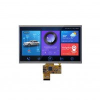 DWIN 10.1 Inch IPS TFT, Resistive Touch, IPS TFT 1024x600 150nit COF Series LCD Display, DMG10600F101_01WTR